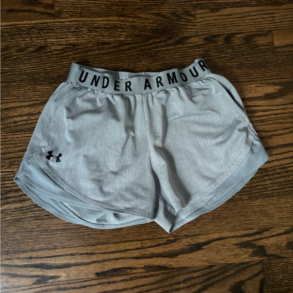Woman’s Gray Under Armour Shorts